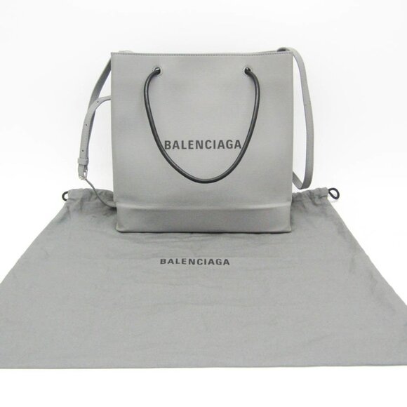 BALENCIAGA Black Leather Shoulder Bag - Picture 14 of 15